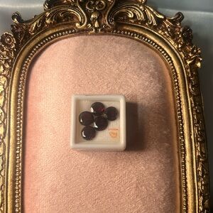 Garnet loose faceted semiprecious gemstone